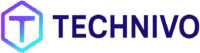 logo technivo bleu violet sans fond